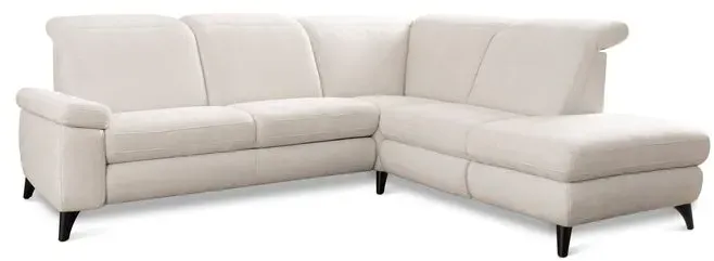 CASEDO Ecksofa Change B Stoff Beige Creme 265 x 233 cm