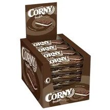 Protein-Müsliriegel Corny Der Grosse Milch Dark und White Müsliriegel 40g 24er Pack