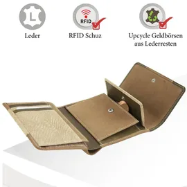 Sunsa Geldbörse unisex Portemonnaie braun