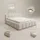 dekori.interiors NUBO Premium 140 x 200 cm Beige/Weiß