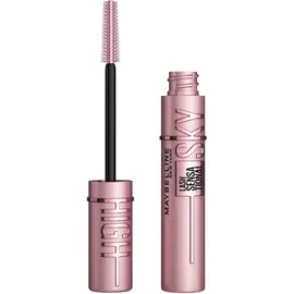 Maybelline New York Schwarze Wimperntusche für extrem lange Wimpern, Lash Sensational Sky High Mascara Doppelpack, Very Black, 2 x 7,2 ml