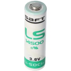 Saft 4 Stück Ersatzbatterie passend für Abus FU2992 für Secvest Funk-Bewegungsmelder und Secvest Funk-Schlüsselschalter
