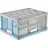 KEEEPER Klappbox Lea 48,5 x 35 x 23,5 cm 24-tlg. blau