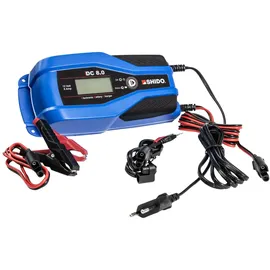 SHIDO DC 8.0 12V 2A/8A Lithium/Blei-Säure/AGM Batterieladegerät LiFePO4