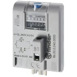 Finder Zeitmodul 86.00.0.240 Bereich: 0,05s-100h