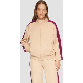 s.Oliver Sweatjacke mit Seitenstreifen Beige 32/34