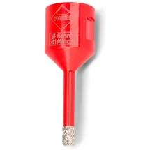 Rubi Drygres Ø 6 Mm Diamantbohrer - Red / Silver - One Size
