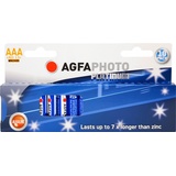 AgfaPhoto Alkaline AAA, LR03, 1.5V Power Micro Batterien L03 10 Stück