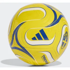 adidas Fußball ADIDAS PERFORMANCE "SVFF CLB HOME" Gr. 5, gelb, hazy gelb, royal blau, Bälle, 5, 0,4 g, Fußball WM Schweden, B:22,3cm H:17,3cm T:22cm