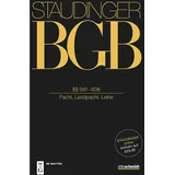 sellier de gruyter Staudinger BGB 581-606. (Pacht, Landpacht, Leihe), / deGruyter Sellier / Buch