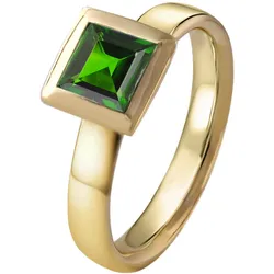 Acalee 90-1014-05 Damenring Gold 333 / 8K Mit Echtem Chromdiopsid, 57/18,1