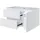 Okwish Waschbeckenunterschrank 2 Schubladen 91 x 50,5 x 46,5 cm Weiß