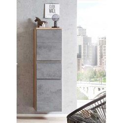 Badezimmermidischrank hängend mit Füßen 40x130x35 cm