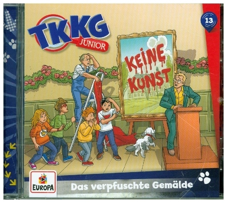 Tkkg Junior - Das Verpfuschte Gemälde.Tl.13 1 Audio-Cd - Tkkg Junior  TKKG Junior (Hörbuch)