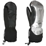 Level Flames Mitten Silber M