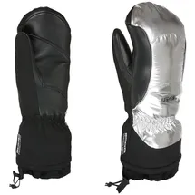 Level Flames Mitten Silber M