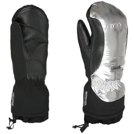 Level Flames Mitten Silber M