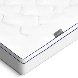 Beautissu BeauNuit MT Base Matratzenschoner 180 x 200 cm Weiß