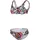 Arena Bustier-Bikini Mädchen Water Prints - Graffiti 128