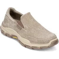 Skechers Herren Respected-Fallston Canvas-Slipper, TPE, 43 EU Schmal