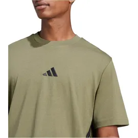 adidas Essentials 3-Streifen Single Jersey Tee - L
