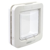 Trixie SureFlap Haustierklappe weiß