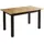 lookway Arton 80 x 77 x 140 cm braun/schwarz