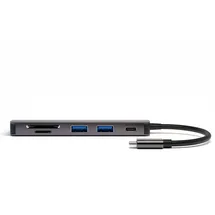 4smarts 6in1 Hub mit DeX-Funktion spacegrau