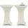 deluke Tischhusse AMAU Cremefarben Ø 60 cm 2er Set