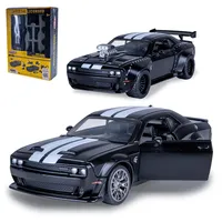 Jamara Dodge Challenger SRT Jailbreak Diecast 1:36 schwarz 2in1