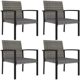 vidaXL Garten-Essgruppe 5-tlg. grau 3065713