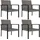 vidaXL Garten-Essgruppe 5-tlg. grau 3065713