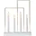 Star Trading Kerzenleuchter Glossy 36 cm