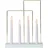 Star Trading Kerzenleuchter Glossy 36 cm