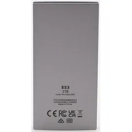 Lexar ES3 Externe SSD 1 TB USB 3,2 Gen2 LES3XXX001T-RNSNG
