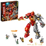 MELARQT Lego NINJAGO Feuerstein Mech 71720 Bausatz mit Lego Ninja Mech, New 2020 (968 Teile)