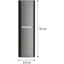 Philips Portable SSD 500 GB USB-C 3.2 Grau FM50SS031P/00