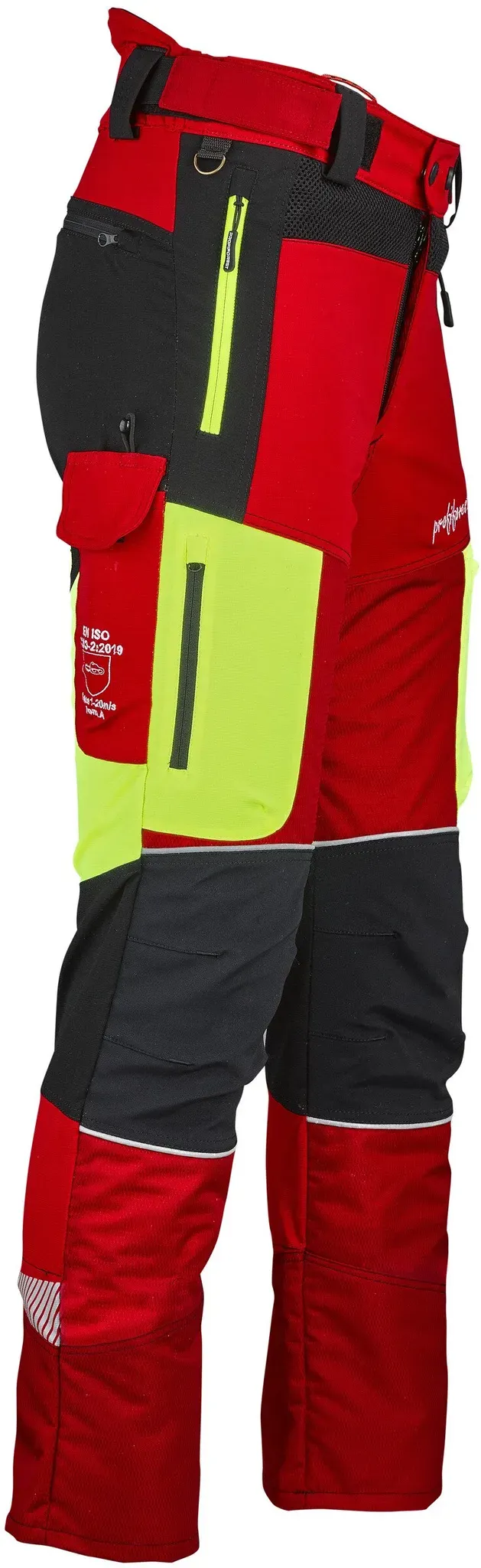 Profiforest Schnittschutz-Bundhose Innovation, rot, M