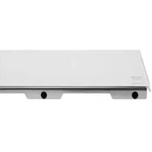 TECE GmbH Tece Drainline Glasabdeckung Weiß 80 cm 600891