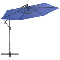 vidaXL Ampelschirm mit Aluminium-Mast 300 cm Blau