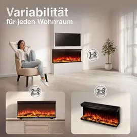 kaminio Elektrokamin LEA schwarz