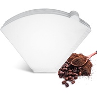 avigator #103 Kegel-Kaffeefilter, 100 Stück, 8–10 Tassen, Naturpapier, Einweg-Kaffeefilter zum Übergießen und Tropfkaffeemaschinen, natürliches Weiß