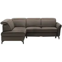 uno Ecksofa  Basel , braun , Maße (cm): B: 243 H: 100 T: 200.0
