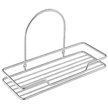 Testrut Wandregal 25 x 15 x 10,5 cm Silberfarben