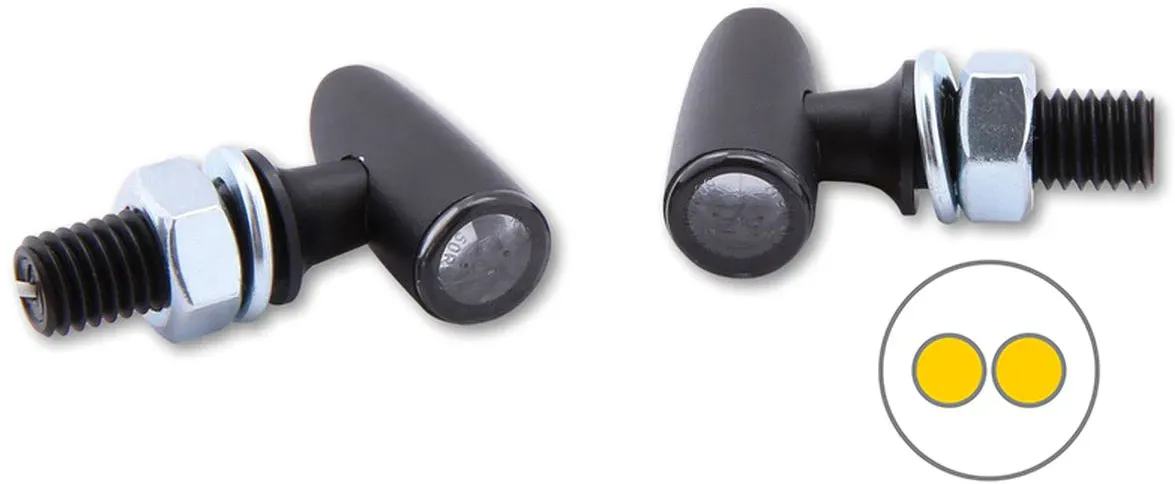 Highsider Pro Proton One, Clignotants à LED - Noir