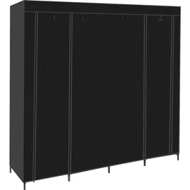 ruhhy Kleiderschrank Ruhhy 170 x 170 x 0 cm Schwarz