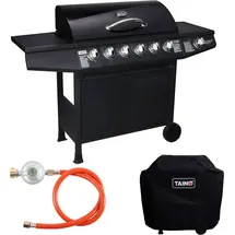 TAINO Gasgrill Basic 6+1 Set 96422