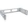 InLine 19" Rack zur Wandmontage, 2HE, 24-40cm Tiefe, grau