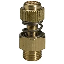Riegler Schalldämpfer mit Federeinstellung G 3/4