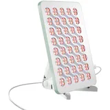 Nanoleaf Rotlichtlampe Lichttherapie Körper & Gesicht, 160 LEDs (Dual-Wellenlängen Rot 630 + Nahinfrarot 850nm), Red Light Therapy Warmelamp mit Timer & 4 Intensitätsstufen, Ständer & 1 Schutzbrille